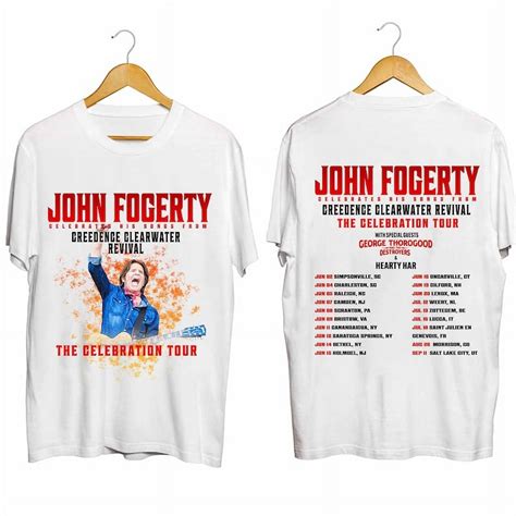 John Fogerty The Celebration Tour 2024 Shirt John Fogerty Fan Shirt