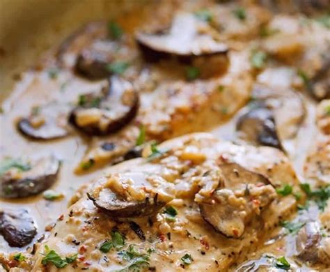 Escalopes De Poulet Au Boursin Et Champignons Ww Chicken Parmesan