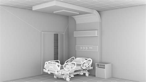 Artstation Hospital Room 9 4k Resources