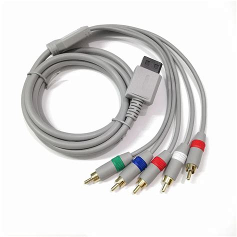 M Ft P Component Cable Hdtv Audio Video Av Rca Cable For