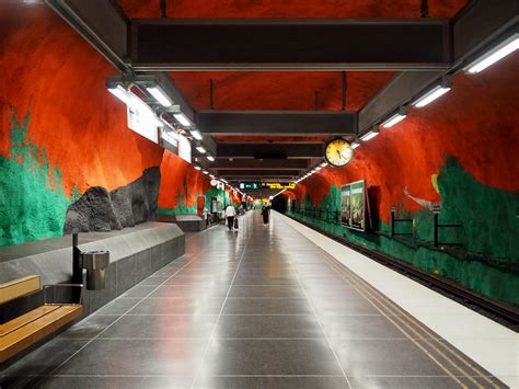 The Prettiest Stockholm Subway Stations You Have to See