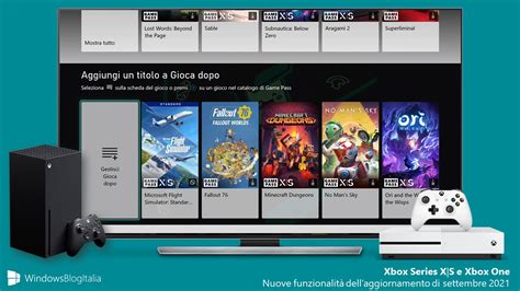 L Aggiornamento Di Settembre Disponibile Per Tutti Su Xbox