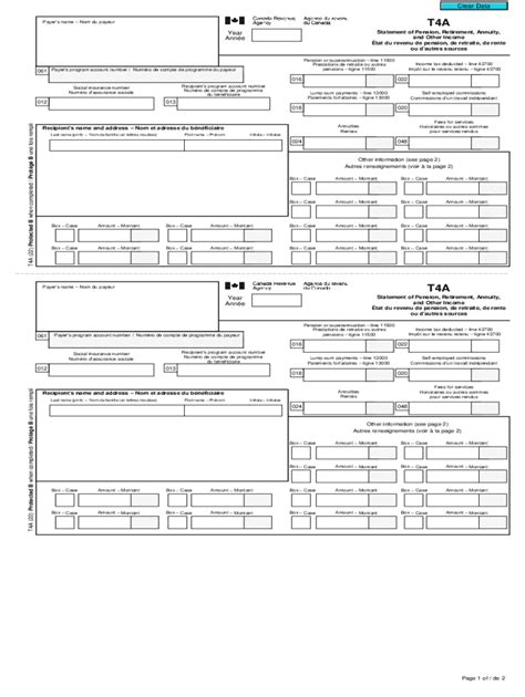 Cra T A Fillable Form Fill Out Sign Online Dochub