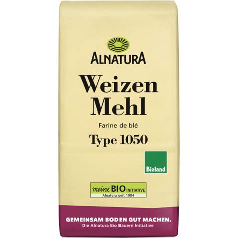 EDEKA24 Alnatura Bioland Weizenmehl Type 1050 1KG