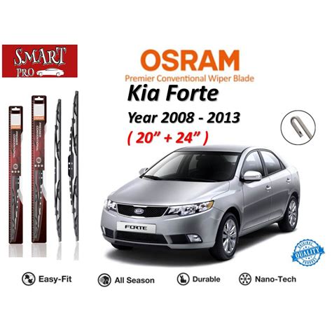 Osram Premier Conventional Wiper Blade U Hook For Kia Forte Year