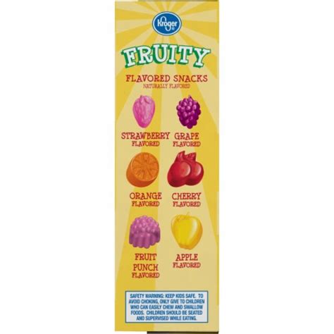 Kroger® Fruity Flavored Snacks 10 Ct 8 Oz Fred Meyer