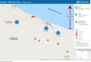 UN reports civilian deaths, injuries and displaced in Derna conflict