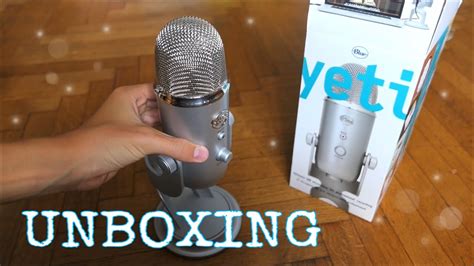 Blue Yeti Unboxing New Microphone Asmr Ita Youtube