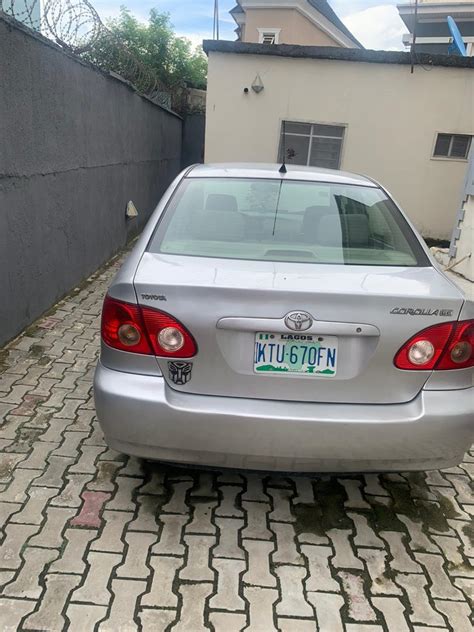 Toyota Corolla Nigerian Used In Excellent Condition Buy And Drive