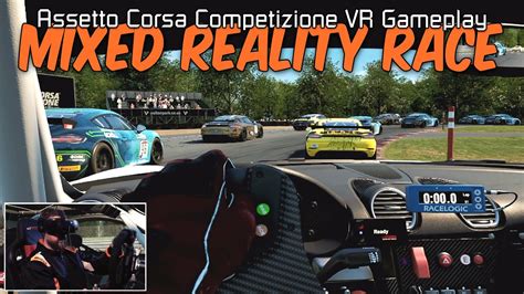 Assetto Corsa Vr Gameplay Mixed Reality Youtube