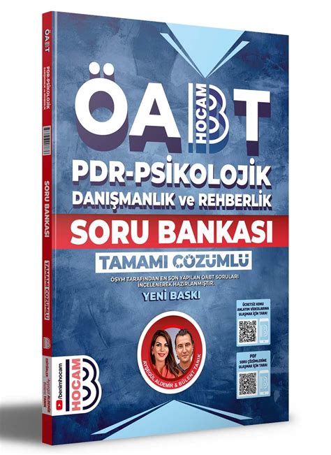 2024 ÖABT PDR Psikolojik Danışmanlık ve Rehberlik Tamamı Çözümlü Soru