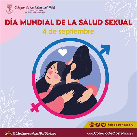 DÍa Mundial De La Salud Sexual Colegio De Obstetras Del Perú