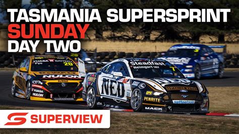 Sunday Day Two Superview Ned Whisky Tasmania Supersprint