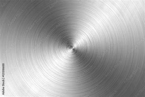 Circular Brushed Metal Texture Stock Photo Adobe Stock