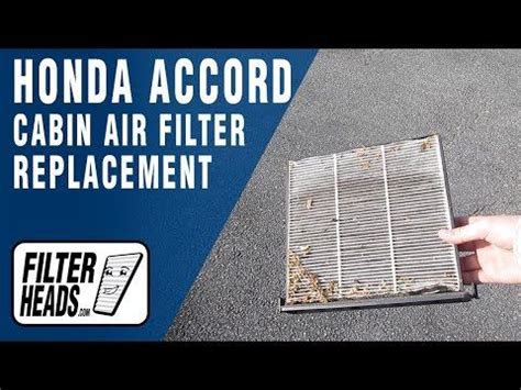 How To Replace The Cabin Filter On A Honda Accord 2010 Honda