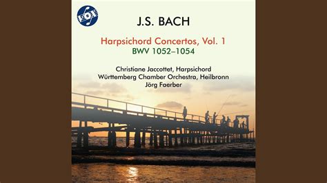 Harpsichord Concerto No In D Major Bwv I Youtube