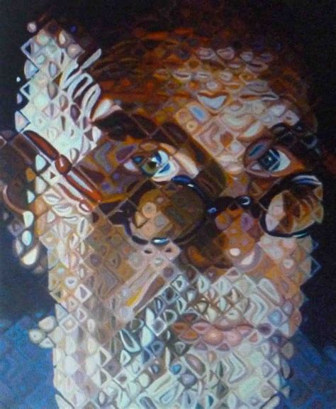 Luis Trimano Arte Gr Fica Hiperrealismo Chuck Close