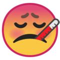 🤒 Face with Thermometer emoji - Meaning, Copy and Paste