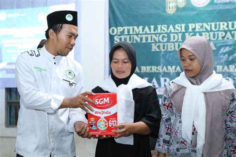 Santri Dukung Ganjar Kalbar Komitmen Dorong Angka Stunting Sampai Nol