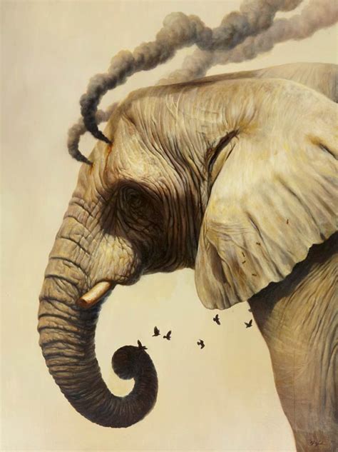 Surreal Animal Paintings By Martin Wittfooth Designwrld Martin