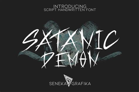 Satanic Demon Font · 1001 Fonts