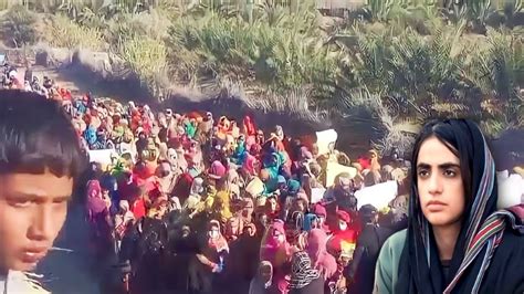 Hoshap Solidarity Protest For Dr Mahrang Baloch Baloch Long March