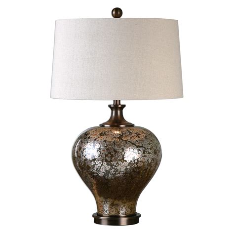 Uttermost Table Lamps Liro Mercury Glass Table Lamp Mueller Furniture