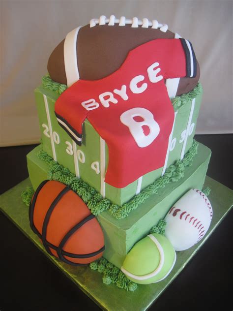 Storybook Bakery Blog: Football & Sports Birthday Cake!