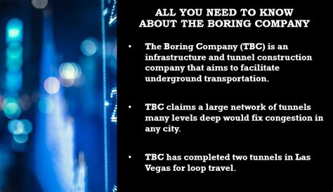 The Boring Company Stock Can You Invest In Musks Infrastructure Firm