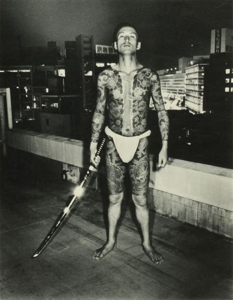 Japanese Gangster: Vintage Photos of Yakuza With Their Full Body Suit ...