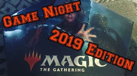 Magic The Gathering Game Night 2019 Edition Youtube