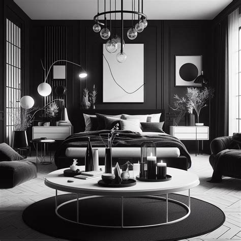 15 Chic Black and White Home Decor Ideas for Elegance