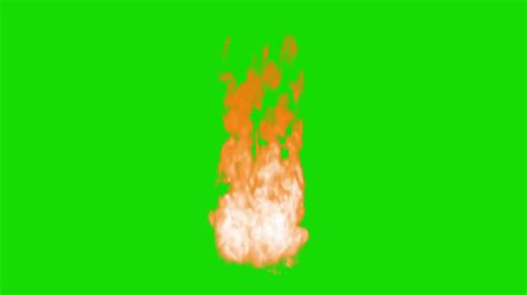 Green Screen Flame Youtube