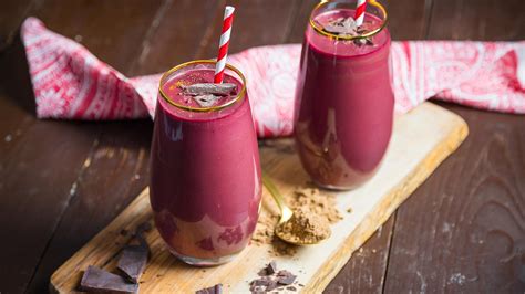 Red Velvet Smoothie Cherry Smoothie Smoothie Recipies Smoothie