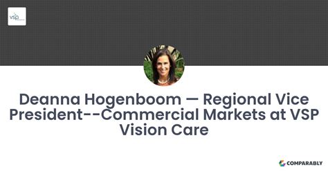 Deanna Hogenboom — Regional Vice President Commercial Markets At Vsp