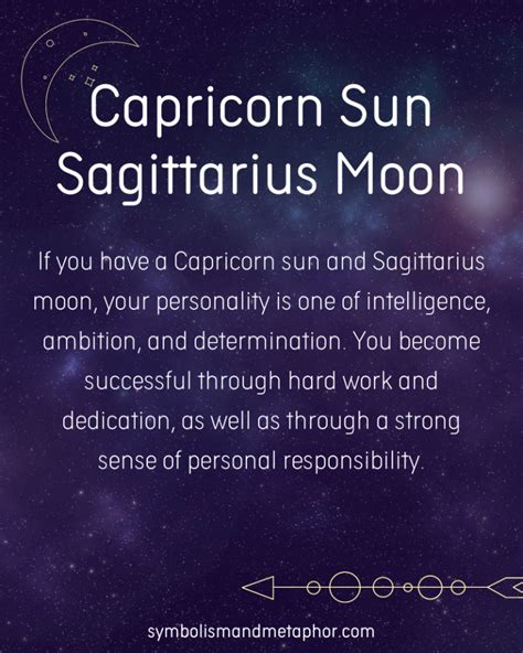 12 Capricorn Sun Sagittarius Moon Personality Traits