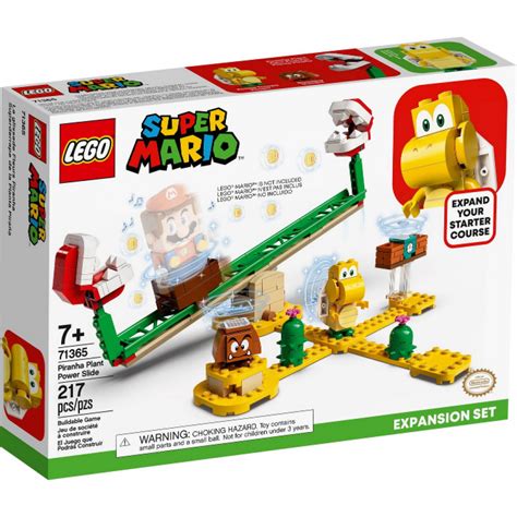 Lego Super Mario Piranha Plant Power Slide Expansion Set Brick Creation