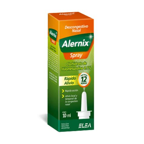 Alernix Spray Nasal X Ml Elea Venta Libre Farmacias Svfarma