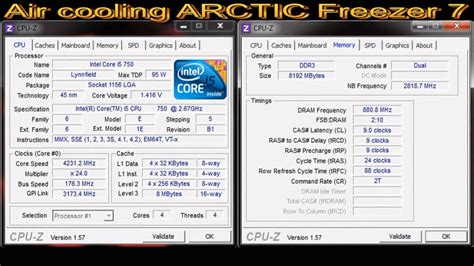 EXTREME OVERCLOCK Intel Core i5 750 2.67GHz@4.3GHz and Kingstone HyperX ...