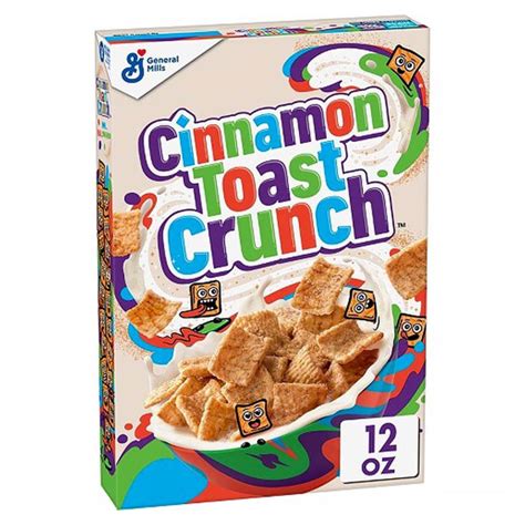 Сухой завтрак General Mills Cinnamon Toast Crunch с корицей (США), 340 ...