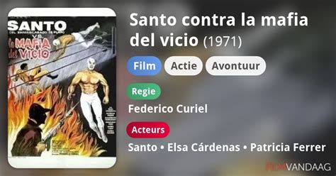 Santo Contra La Mafia Del Vicio Film Filmvandaag Nl