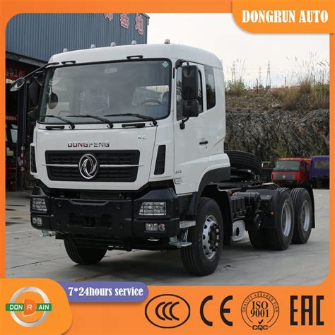 Dongfeng New HOWO 380HP 400HP LHD 6X4 Prime Mover Truck Head Tractor