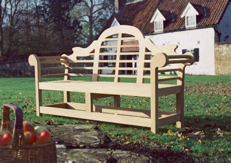 Lutyens Wooden Garden Bench Handbuilt In Yorkshire Woodcraft Uk