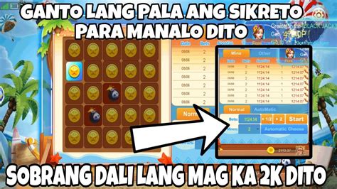 KABIBE GAME MINES TRICKS 2MINES 1PIC UNLI CASHOUT Easy 2k AGAD