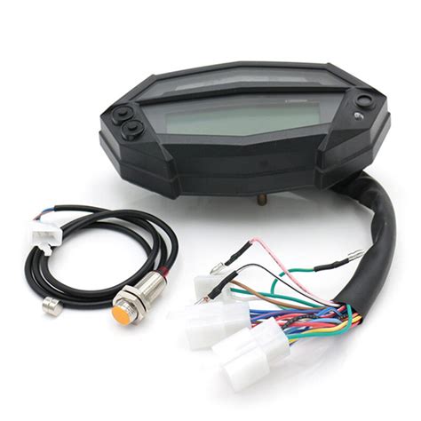 Motorfiets Digitale Lcd Display Snelheidsmeter Ins Grandado