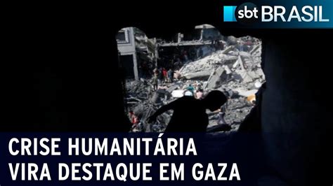 Popula O De Gaza Pode Morrer De Fome E Sede Sbt Brasil