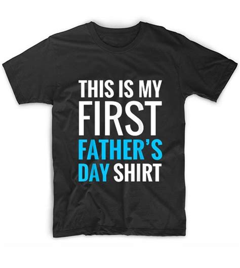 My First Father S Day New Dad Men T Shirts Clothfusion Tees