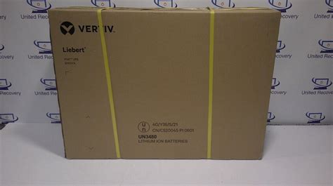 Used Vertiv Liebert PSI5 Lithium Ion UPS 3000VA 2700W 120V PSI5