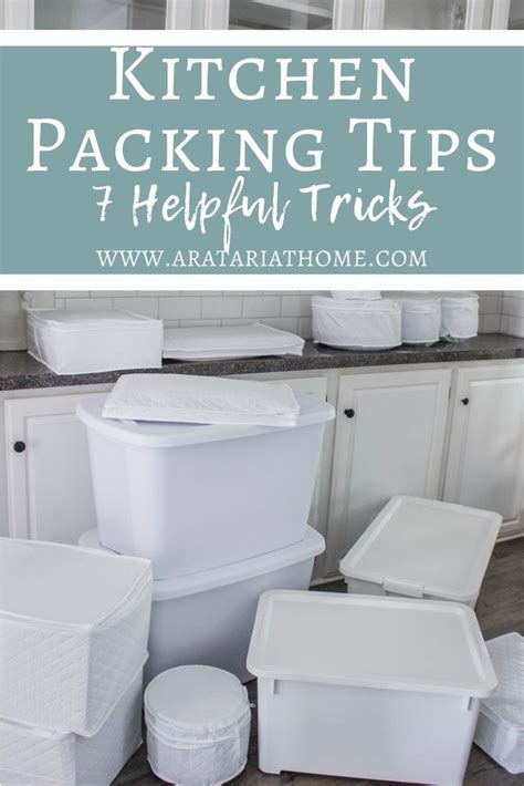 Tips To Packing The Kitchen For Moving — Aratari At Home Organizing