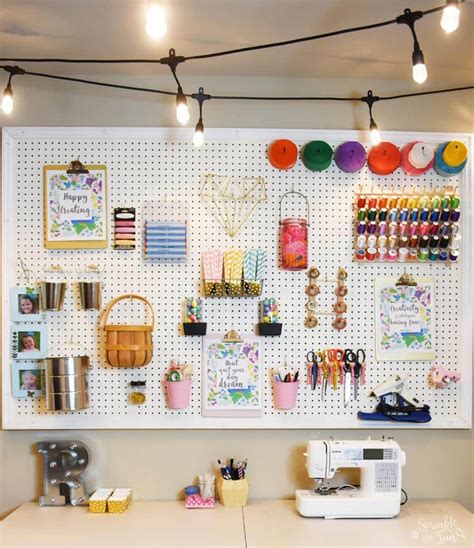 25 Pegboard Inspirations To Organize Your Office